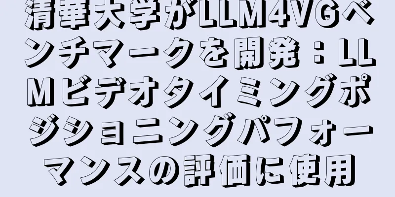 清華大学がLLM4VGベンチマークを開発：LLMビデオタイミングポジショニングパフォーマンスの評価に使用