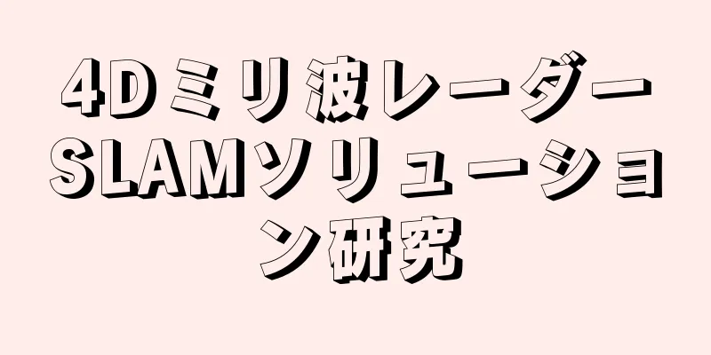 4Dミリ波レーダーSLAMソリューション研究