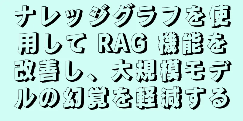 ナレッジグラフを使用して RAG 機能を改善し、大規模モデルの幻覚を軽減する