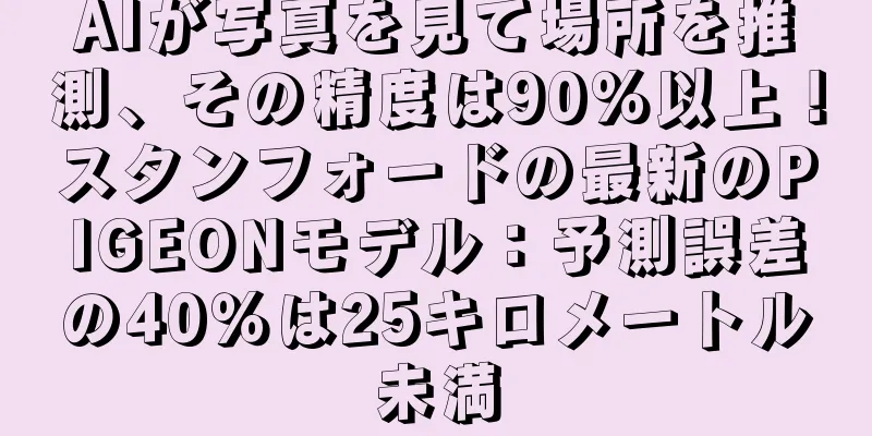 AIが写真を見て場所を推測、その精度は90%以上！スタンフォードの最新のPIGEONモデル：予測誤差の40％は25キロメートル未満