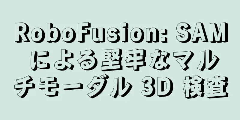 RoboFusion: SAM による堅牢なマルチモーダル 3D 検査