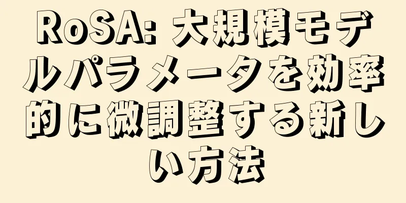 RoSA: 大規模モデルパラメータを効率的に微調整する新しい方法