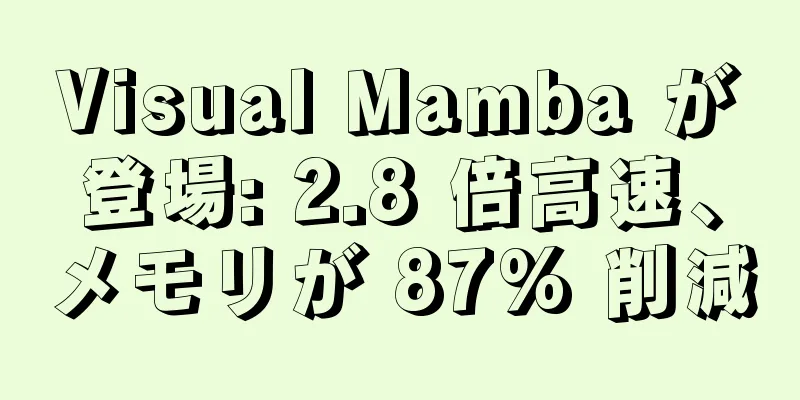 Visual Mamba が登場: 2.8 倍高速、メモリが 87% 削減