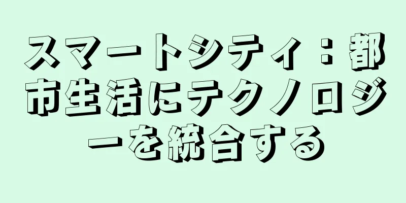 スマートシティ：都市生活にテクノロジーを統合する