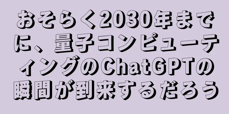 おそらく2030年までに、量子コンピューティングのChatGPTの瞬間が到来するだろう