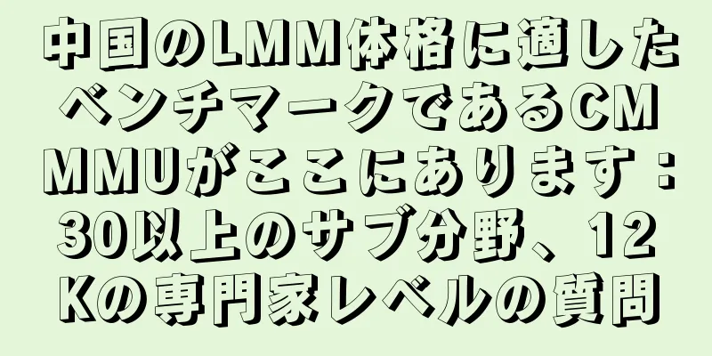 中国のLMM体格に適したベンチマークであるCMMMUがここにあります：30以上のサブ分野、12Kの専門家レベルの質問