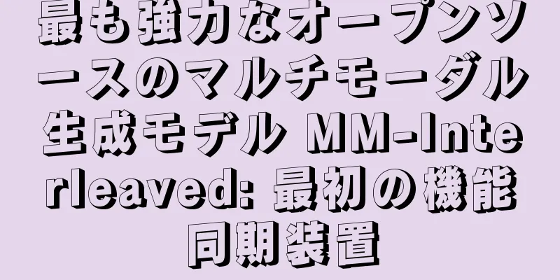 最も強力なオープンソースのマルチモーダル生成モデル MM-Interleaved: 最初の機能同期装置