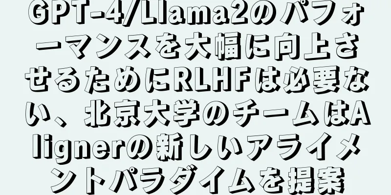 GPT-4/Llama2のパフォーマンスを大幅に向上させるためにRLHFは必要ない、北京大学のチームはAlignerの新しいアライメントパラダイムを提案