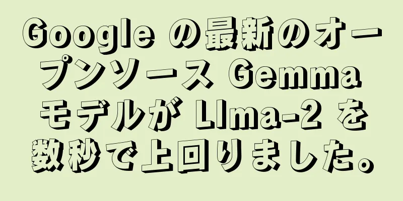 Google の最新のオープンソース Gemma モデルが Llma-2 を数秒で上回りました。