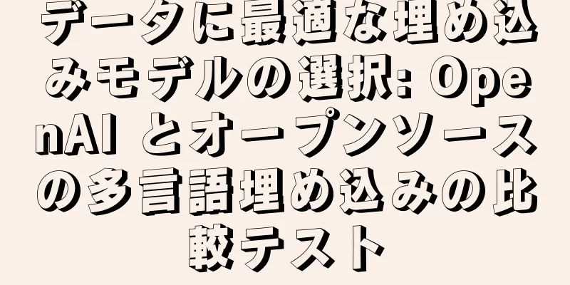 データに最適な埋め込みモデルの選択: OpenAI とオープンソースの多言語埋め込みの比較テスト