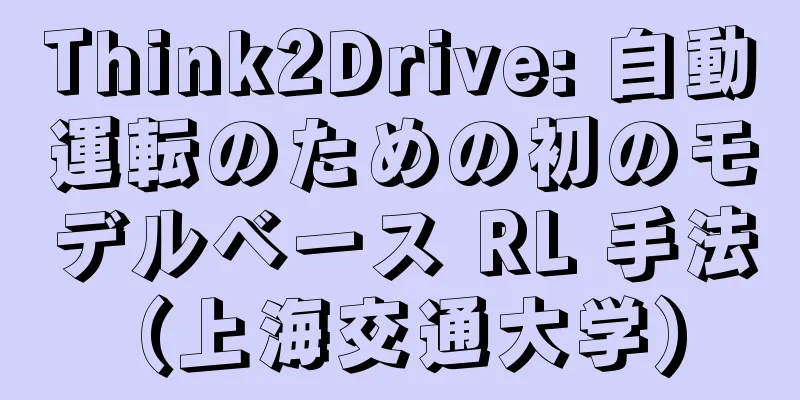 Think2Drive: 自動運転のための初のモデルベース RL 手法 (上海交通大学)
