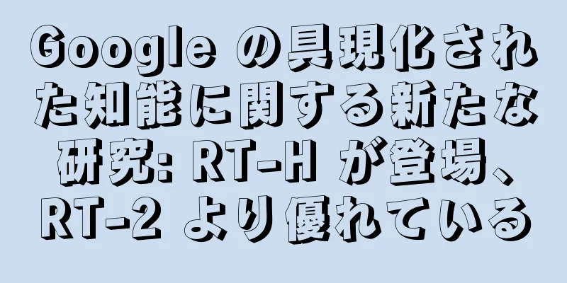 Google の具現化された知能に関する新たな研究: RT-H が登場、RT-2 より優れている